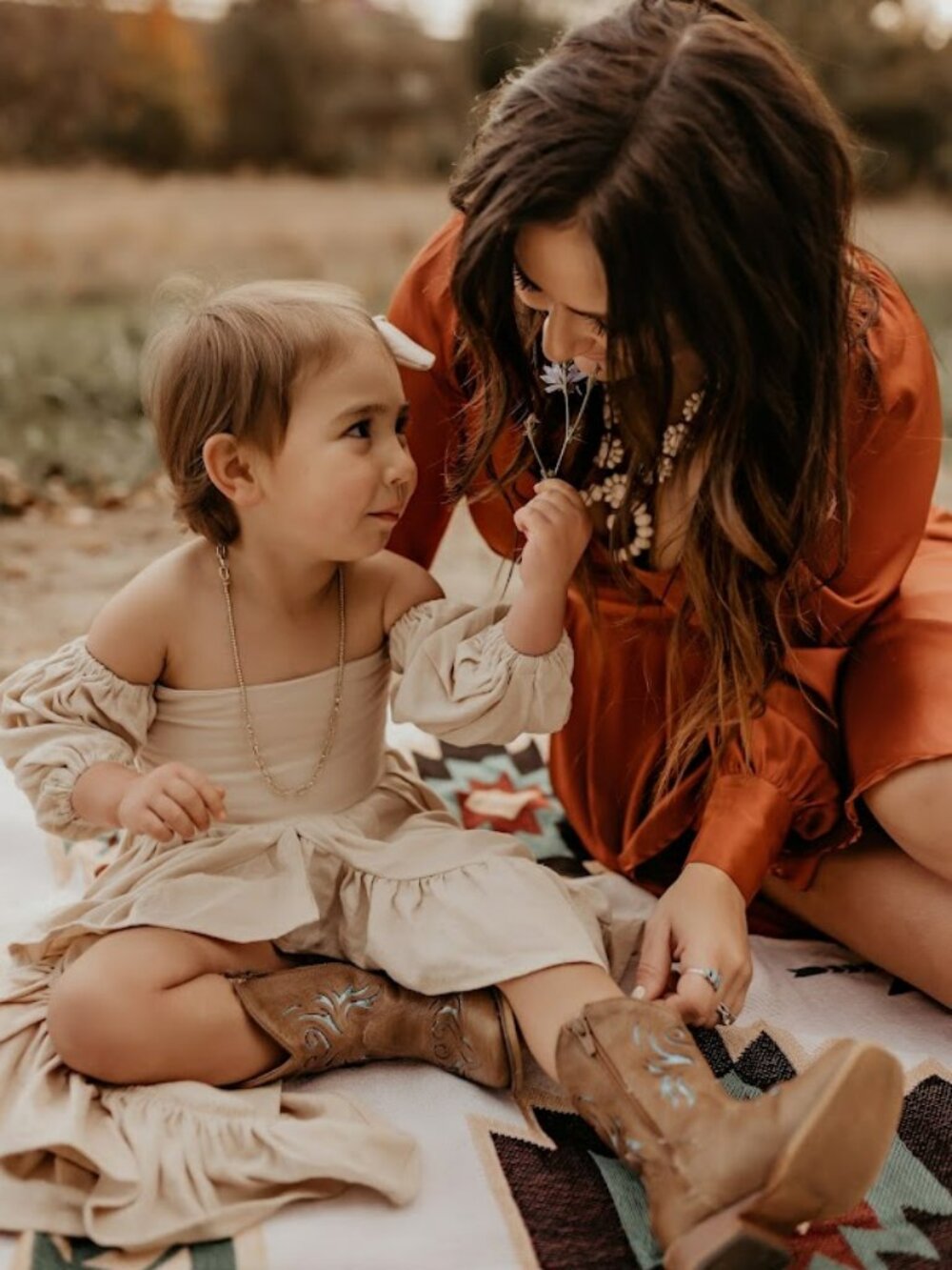 Cream Linen Handmade Ruffled High Low Photography Dress Toddler 3-4T - Picture 4 of 5